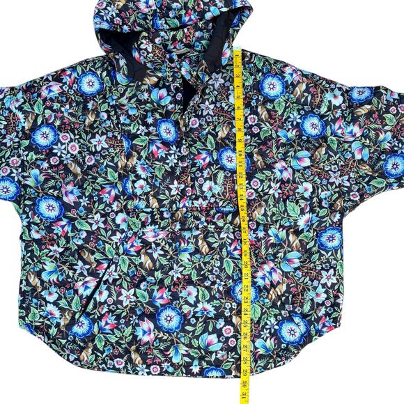Maeve by Anthropologie Floral Puffer Jacket Size  L Lightweight - Picture 10 of 15